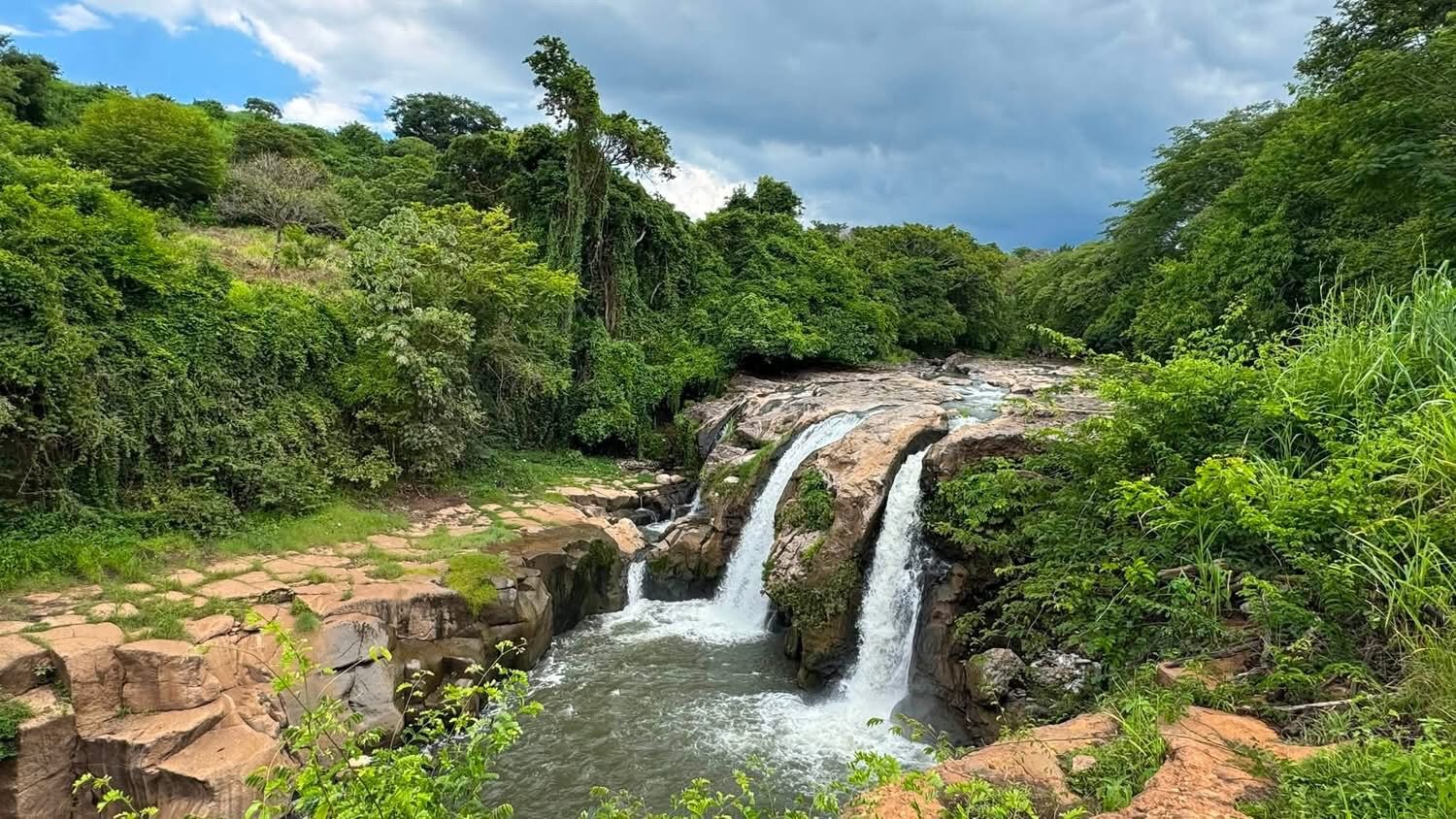 Waterfalls on the trail